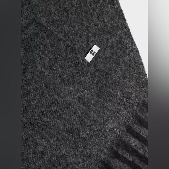 Sweaty Betty Black Charcoal Gray Scarf new with tags - Picture 13 of 13